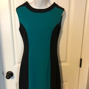 The Limited Black and teal dress NWT size 0